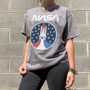 COLD CRUSH - NASA Distressed T-Shirt NWT